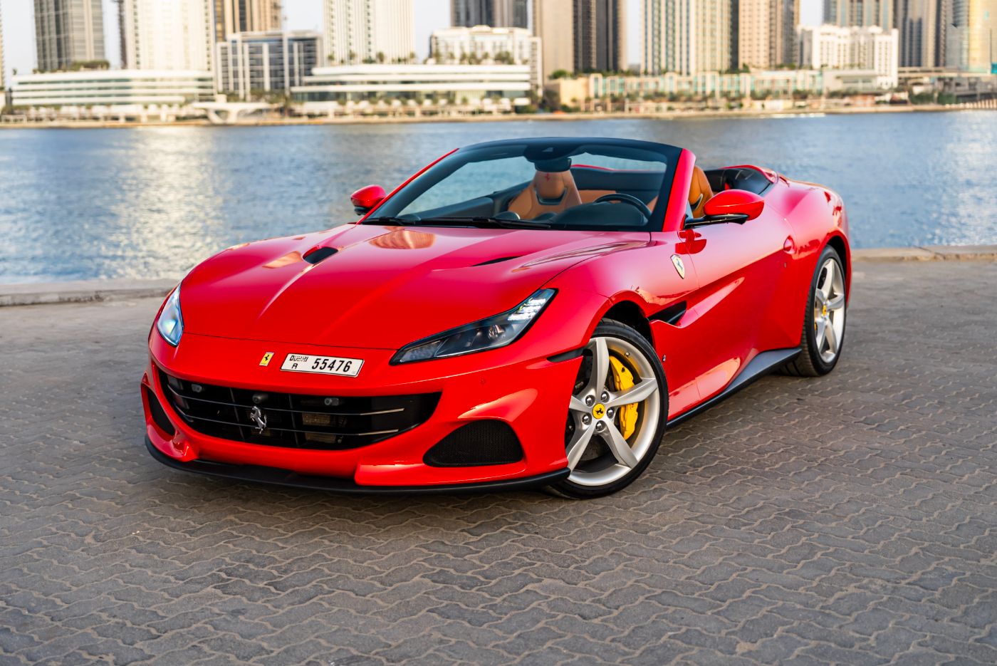 Ferrari Portofino M luxury car rental in Dubai