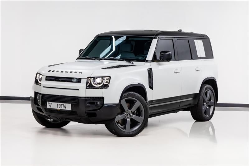 Land Rover Defender 110 HSE V8 P525 luxury car rental in Dubai